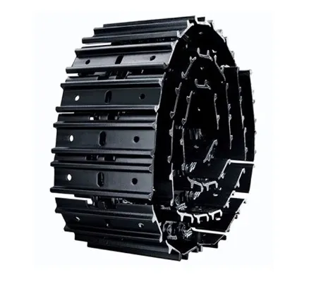 Qurilish mashinalari uchun po'latdan yasalgan poyafzal yig'ish